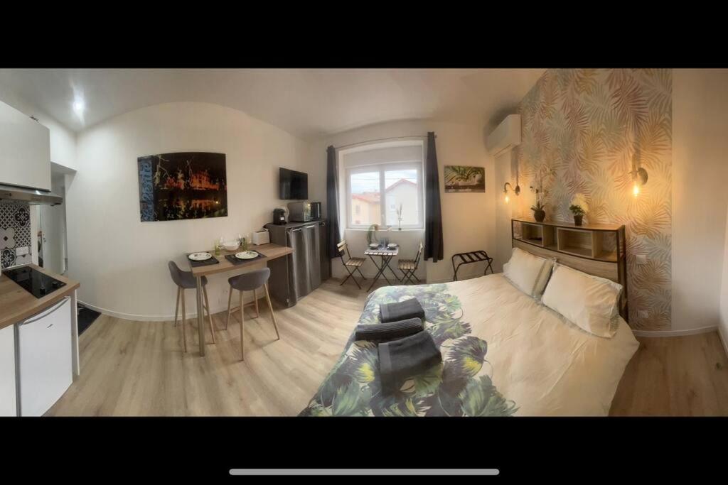 Verdi Studio Cosy Au Calme Parking Gratuit Chasse-sur-Rhône Εξωτερικό φωτογραφία